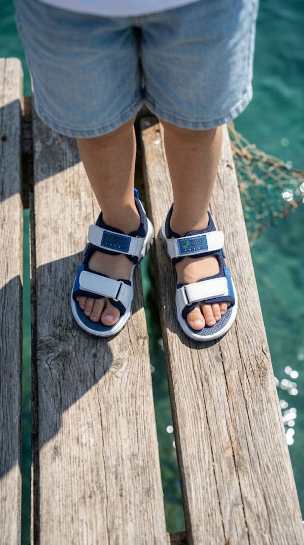 Wavex Unisex Çocuk Sandalet Beyaz Laci 26-35