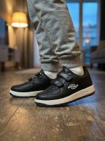 Airvox Cırtlı Sneaker Unisex Ayakkabı Siyah 31-35