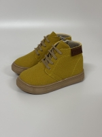 Bubu Unisex Fermuarlı Çocuk Botu Hardal 21-30