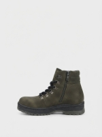 Foopi Titan Unisex Çocuk Fermuarlı Bağcıklı Outdoor Bot Haki 31-35
