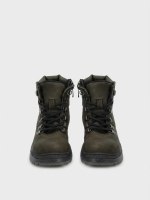 Foopi Titan Unisex Çocuk Fermuarlı Bağcıklı Outdoor Bot Haki 31-35