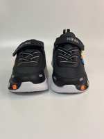 Goal Işıklı Cırtlı-Lastikli Erkek Spor Ayakkabı Siyah 31-35