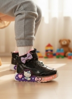 Hello Işıklı Kız Çocuk Botu Siyah 22-25