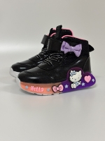 Hello Işıklı Kız Çocuk Botu Siyah 22-25