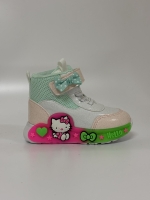 Hello Işıklı Kız Çocuk Botu Su Yeşili 22-25