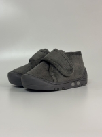 Mufi Unisex Işıklı Çocuk Ev ve Kreş Ayakkabısı Gri 21-25