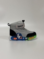 Space Işıklı Erkek Çocuk Botu Gri 22-25