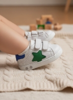 Starlite Unisex Işıklı Çocuk Günlük Ayakkabı Beyaz Saks 19-24