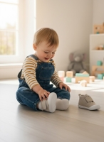 Stepio Erkek Çocuk İlkadım Gri 19-23