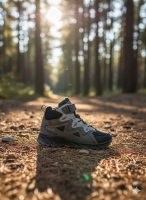 Trekfo Erkek Trekking Cırtlı-Lastikli Çocuk Botu Füme Gri 31-35