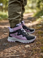Trekfo Kız Trekking Cırtlı-Lastikli Çocuk Botu Lila 26-30