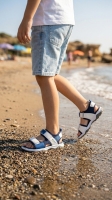Wavex Unisex Çocuk Sandalet Beyaz Laci 26-35
