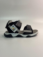 Wavex Unisex Çocuk Sandalet Siyah Gri 26-35
